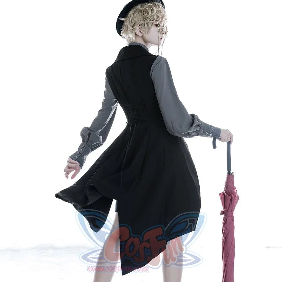 PRE-SALE Medieval Vintage Little Prince Irregular Long Vest S22494