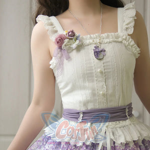 Elegant Daily Lolita Cotton Spaghetti Strap - cosfun