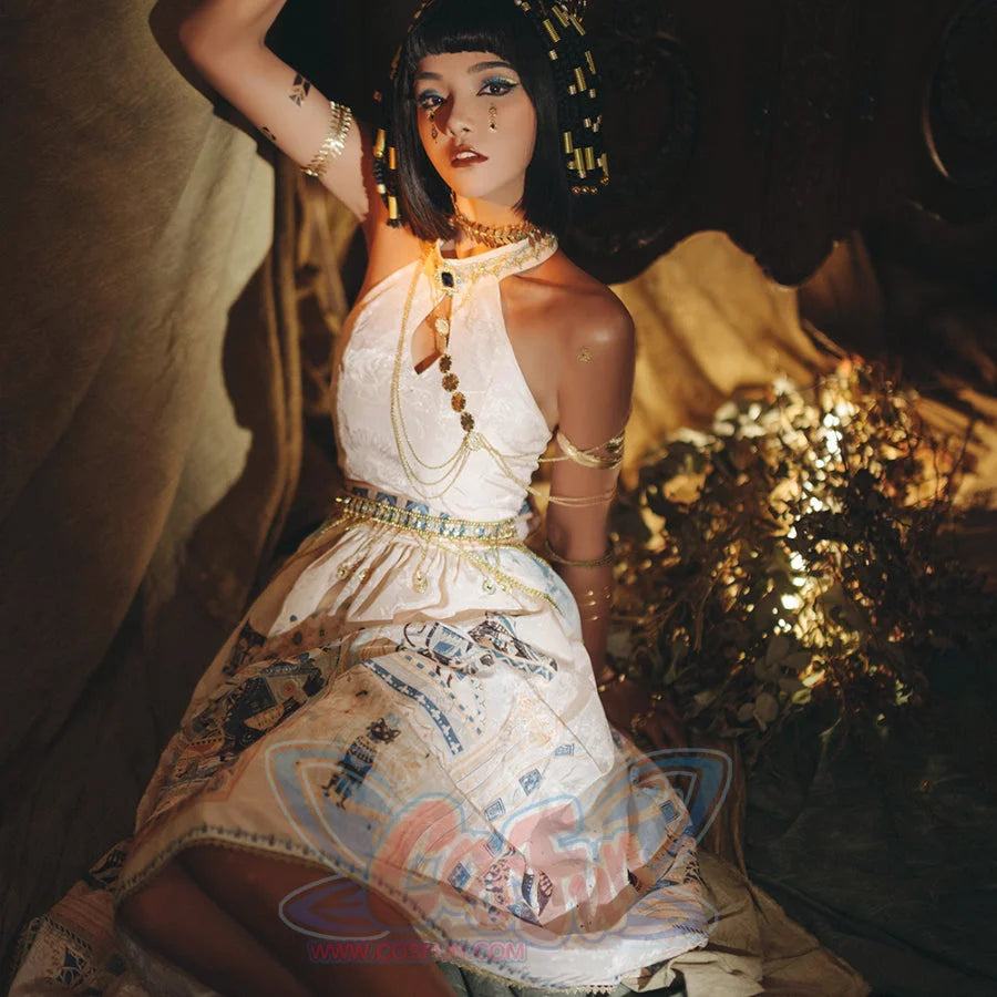 Egypt Style Lolita Backless Neck Dress