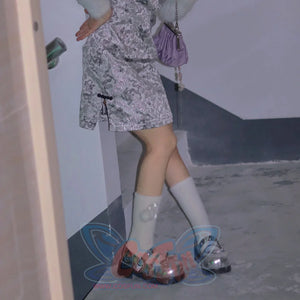 Original Lolita Round Toe Thick Soled Shoes - cosfun