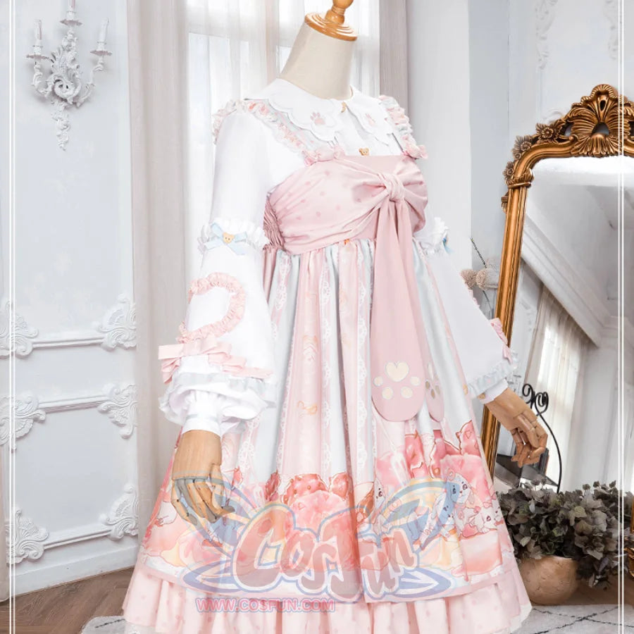 Sweet Daily Lolita Princess Jumper Skirt Sets