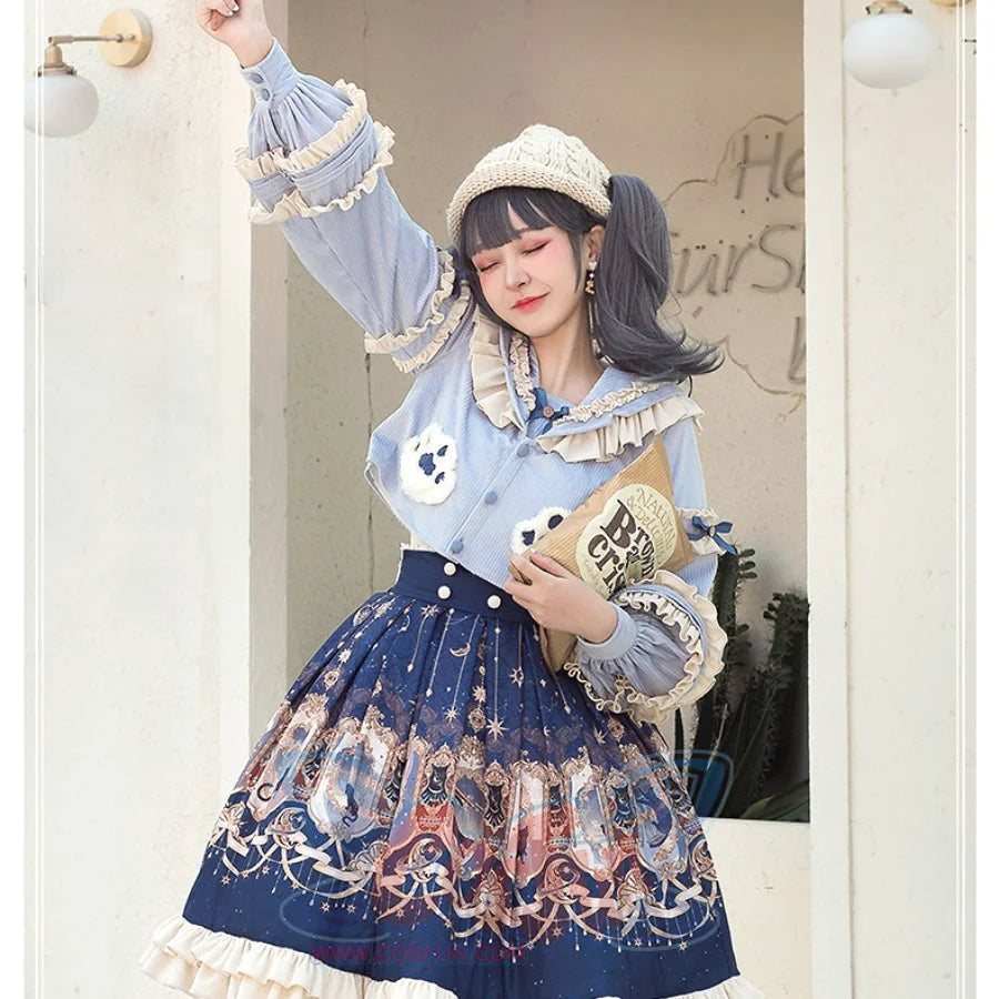 Vintage Elegant Lolita A-line Skirt Sets