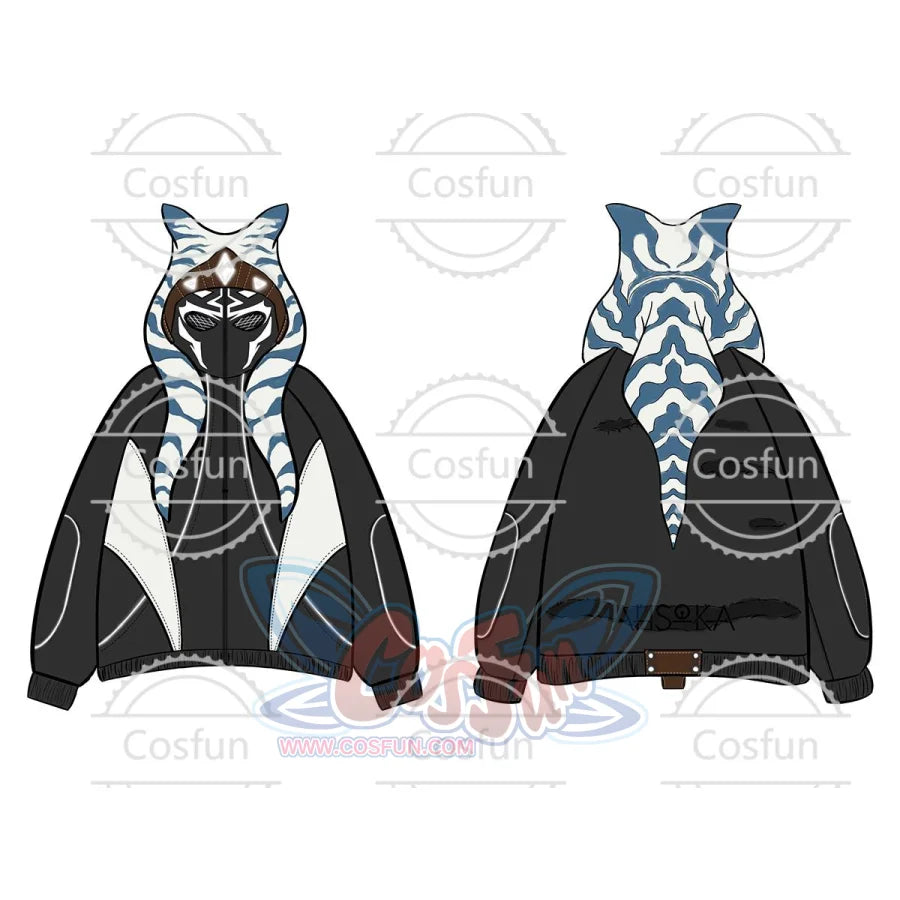【PRE-SALE】COSFUN Original Galaxy Warriors Cosplay Full Zip Hoodie A00012 Sweatshirt