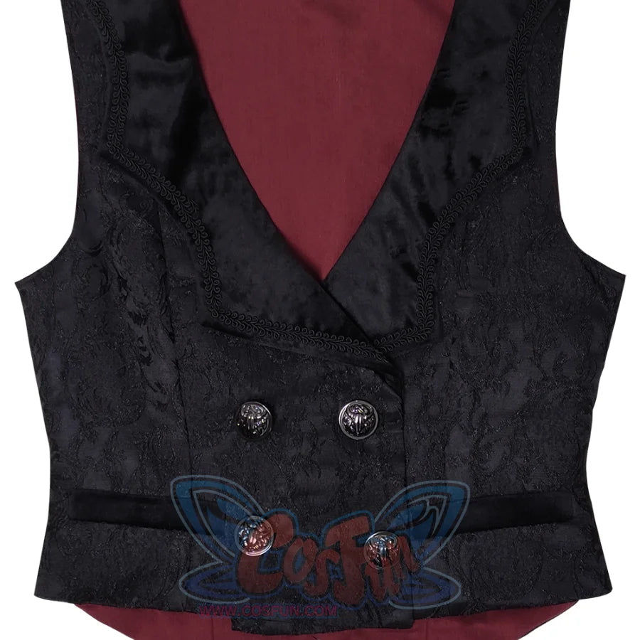 Vintage Slim Lolita Double-breasted Vest - cosfun