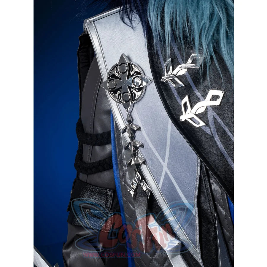 Genshin Impact Fatui Harbinger The Captain Il Capitano Cosplay Costume C09227 AAA Costumes