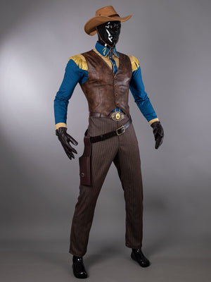 Fallout The Ghoul Cooper Howard Cosplay Costume FY0018