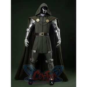 🎃 【READY TO SHIP】Dr. Doom Victor von Doom Cosplay Costume N09531 AAA Costumes