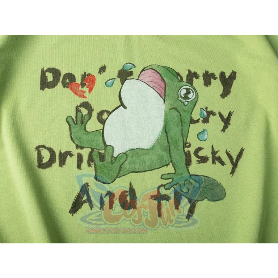 【PRE-SALE】COSFUN Original The Frog Prince Short Sleeve Hooded Sweatshirt FANA00016 Sweatshirt