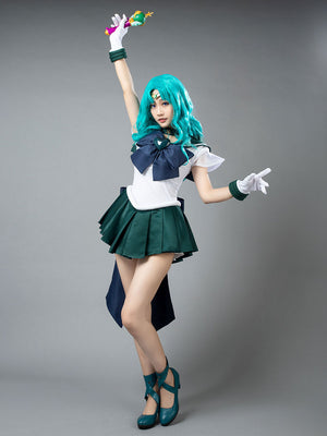 Sailor Super S Film Sailor Neptune Michiru Kaioh Michell Cosplay Costumes mp001404