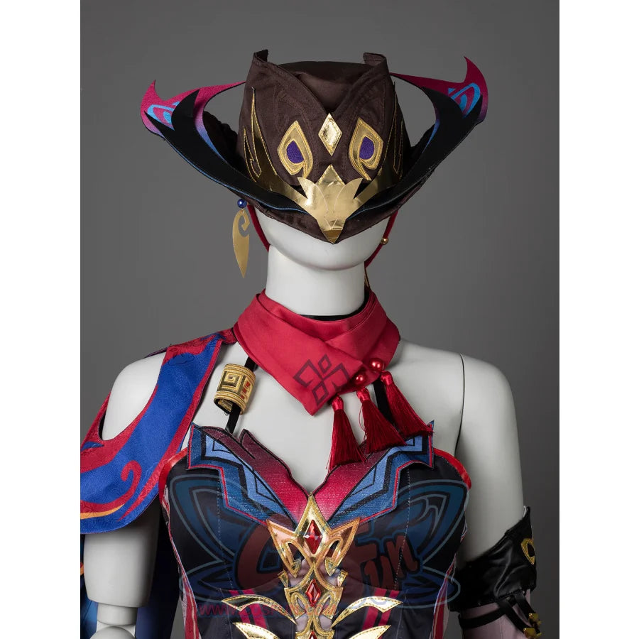 Genshin Impact Chasca Cosplay Costumes C09280 B Costumes