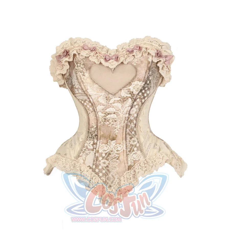 Rococo Duchess Fishbone Corset Rococo Waist Cincher Top Fishbone Corset [Tencel Acetate] / S