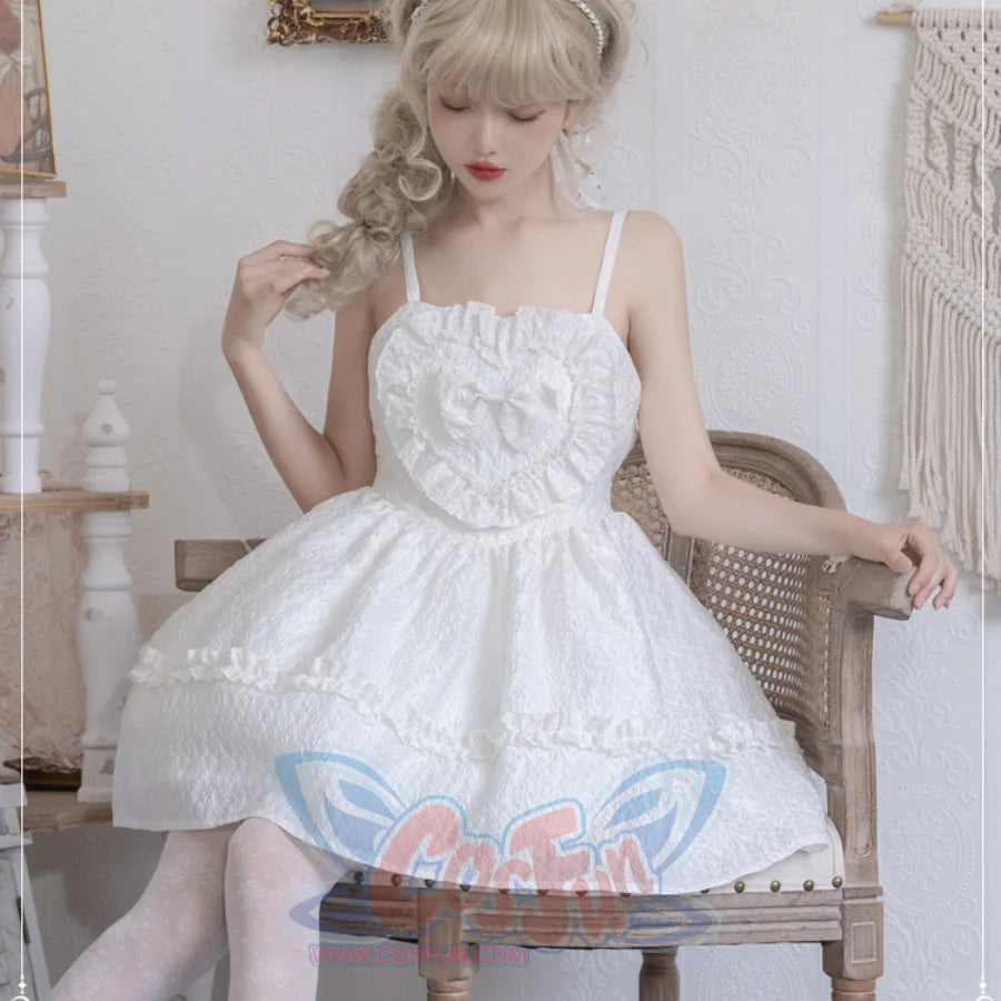 Sweet and Sexy Lolita Bubble Slip Dress - cosfun