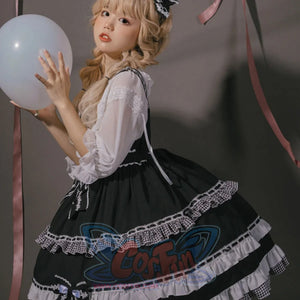 Daily Lovely and Cool Lolita Jumper Skirt - cosfun