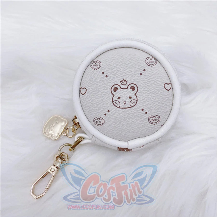 New Style Vintage Printed Bear Crossbody Bag