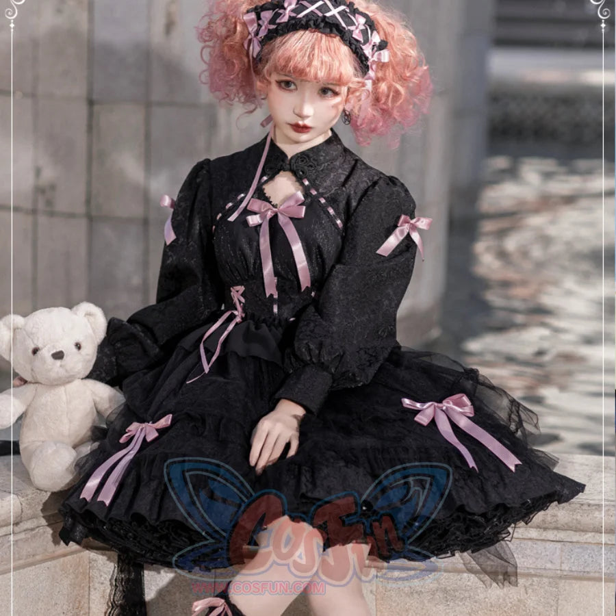 Autumn Multi-layer Lolita Long Sleeve Dress S22813