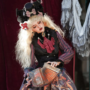 Vintage Slim Lolita Double-breasted Vest - cosfun