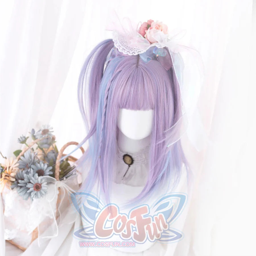 Harajuku Highlights Long Hair Lolita Wig Purple