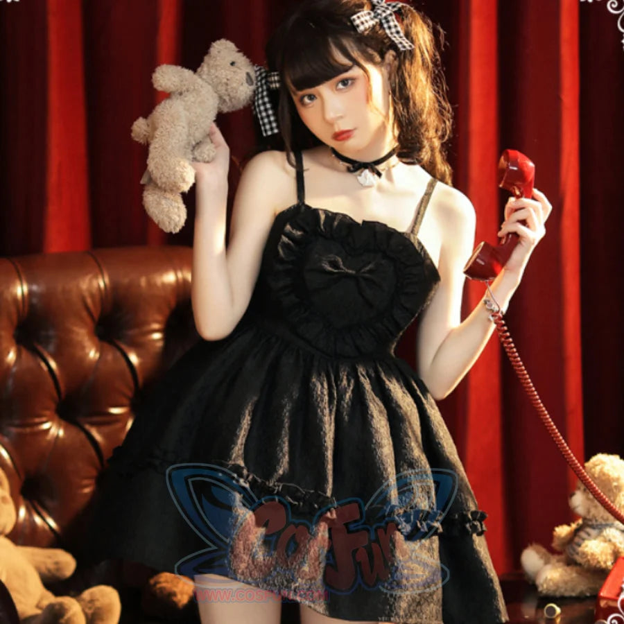 Sweet and Sexy Lolita Bubble Slip Dress - cosfun