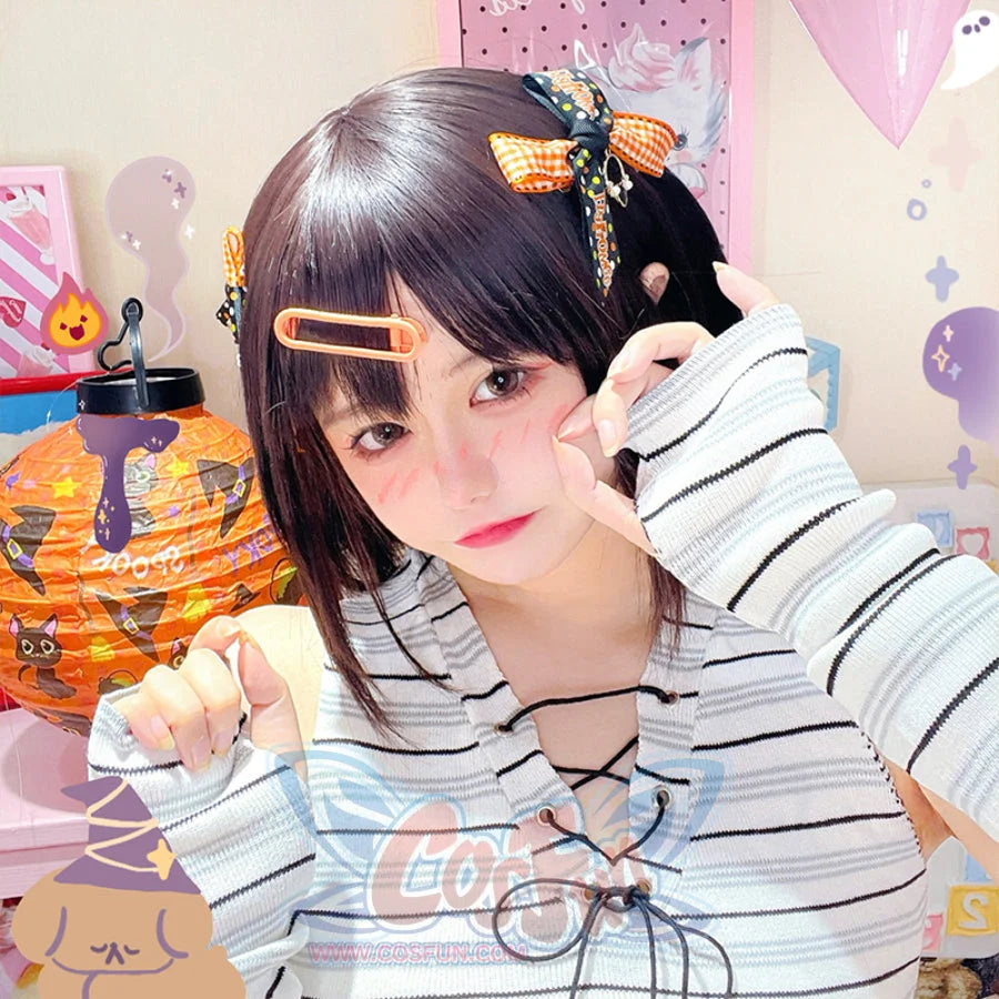 Halloween Lolita Sweet Candy Bowknot Hairpin