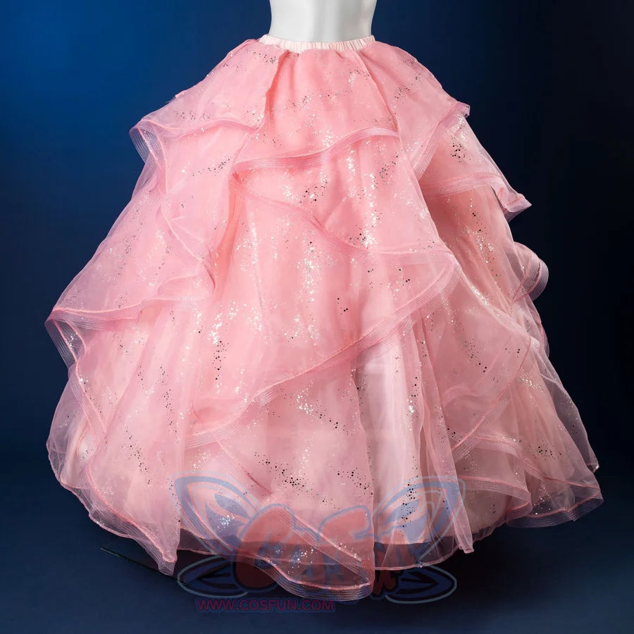 Formal Dress Cosplay Costume Dreamy Pink Strapless Ball Gown FY0144 Costumes