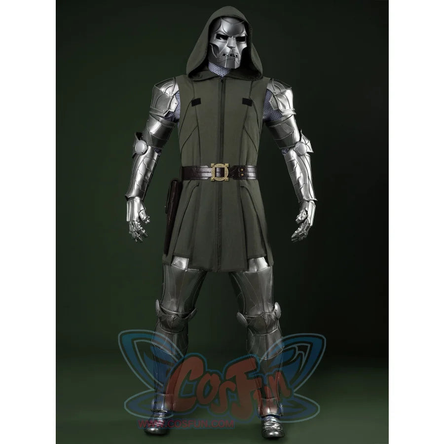 🎃 【READY TO SHIP】Dr. Doom Victor von Doom Cosplay Costume N09531 AAA Costumes