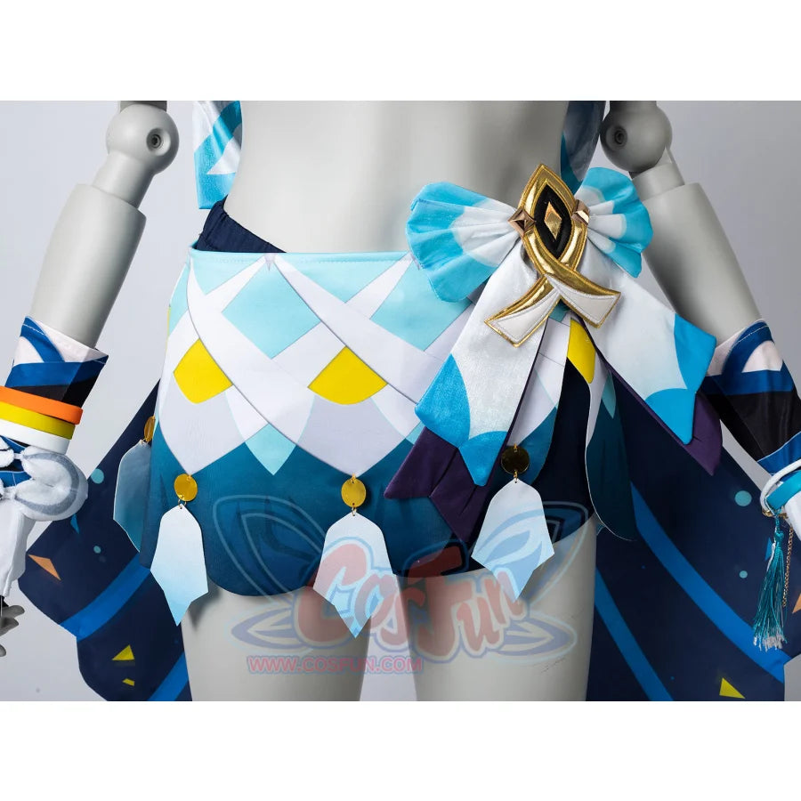 Genshin Impact Mualani Cosplay Costume C09176 B Costumes