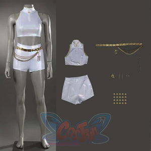 KPop Demon Hunters HUNTR/X Rumi White Cosplay Costume How It’s Done N09540 XXS Costumes