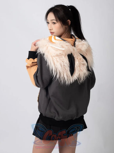 【READY TO SHIP】COSFUN Original Genshin Impact Hilichurl Derivative Full Zip Hoodie Sweatshirt IF0004 Sweatshirt