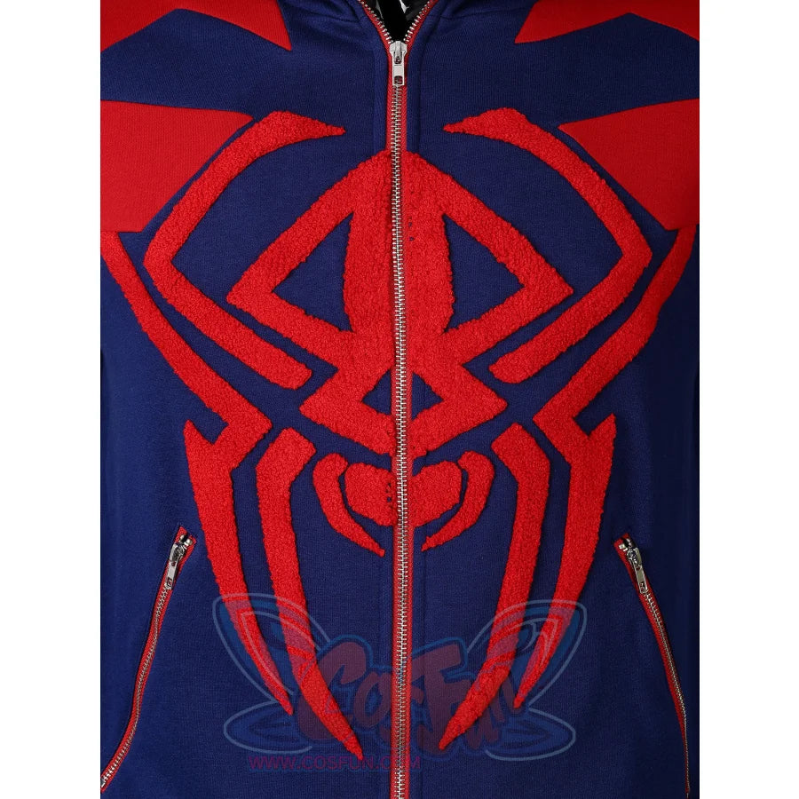 Cosfun Original Spider-Man Zip-Up Hoodie Sweatshirt If0006