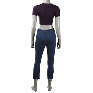 Fantastic Four Invisible Woman Susan Storm Cosplay Costume N09953