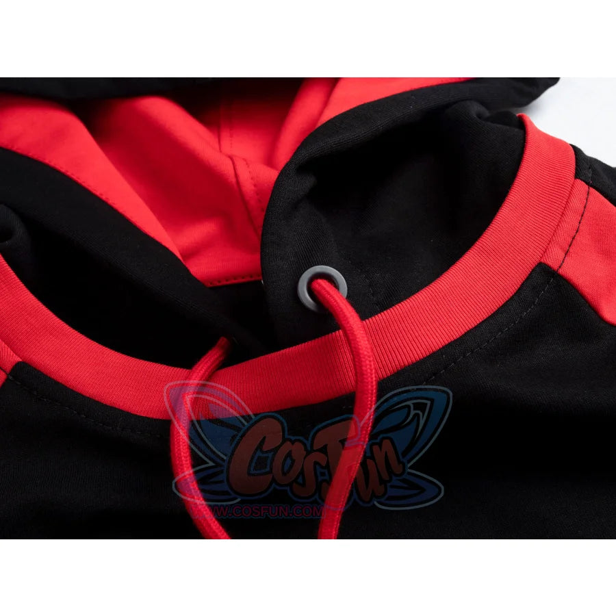 【PRE-SALE】COSFUN Original Original Spider Theme Cosplay Short Sleeve Hooded Sweatshirt A00014 Sweatshirt