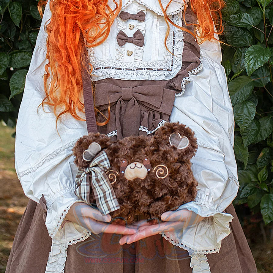 Lovely Lolita Lazy Bear Crossbody Bag