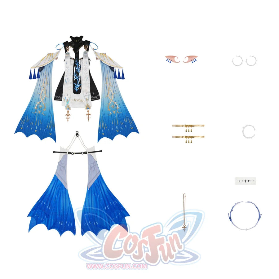 Wuthering Waves Cartethyia Cosplay Costume N09462 Costumes