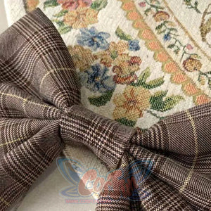 Lovely Detective Style Lolita Dress Sets Hairpin / One Size