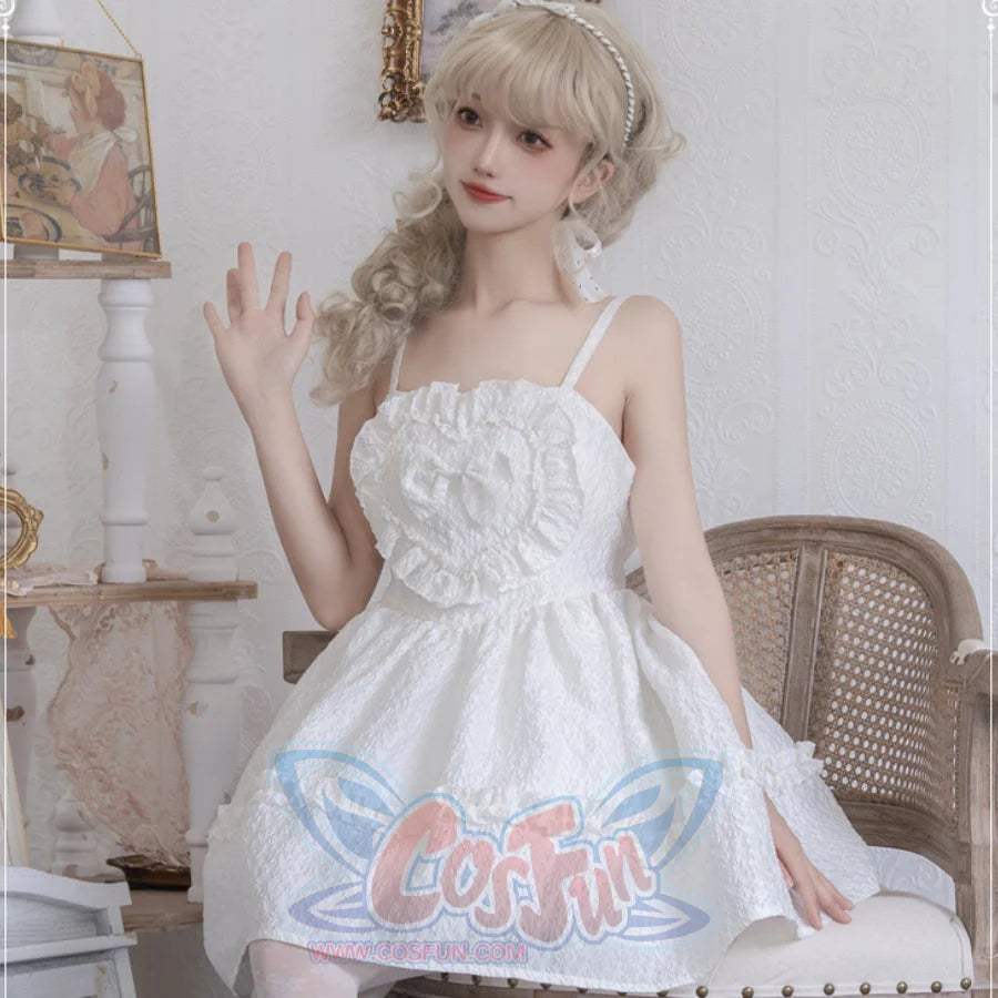 Sweet and Sexy Lolita Bubble Slip Dress - cosfun