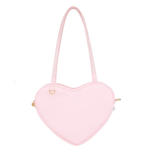 Lovely Large Size Heart-shaped Shoulder Bag S22932
