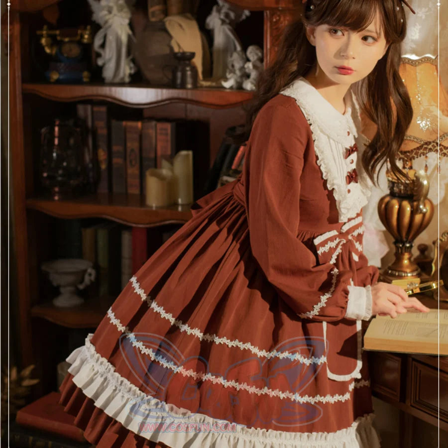 Vintage Daily Princess Lolita Long Sleeve Dress