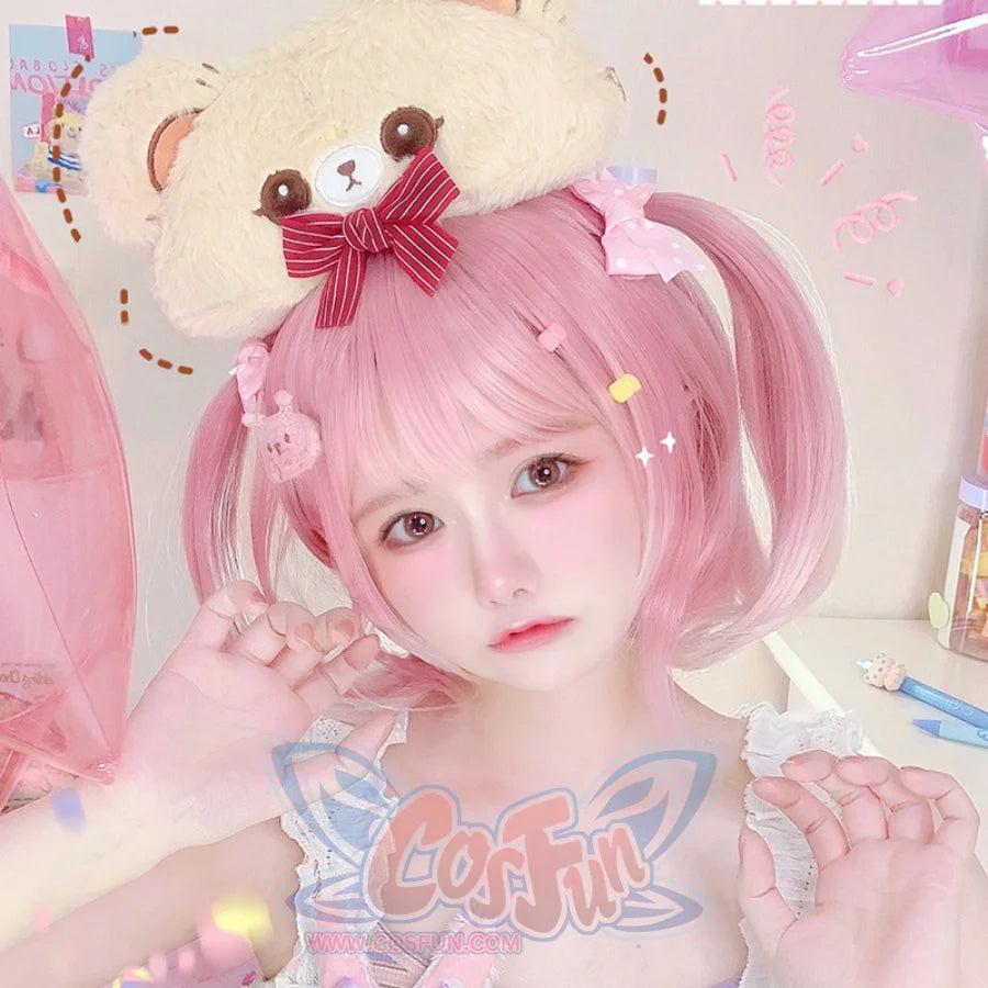 Lovely Lolita Woolen Bear Makeup Bag