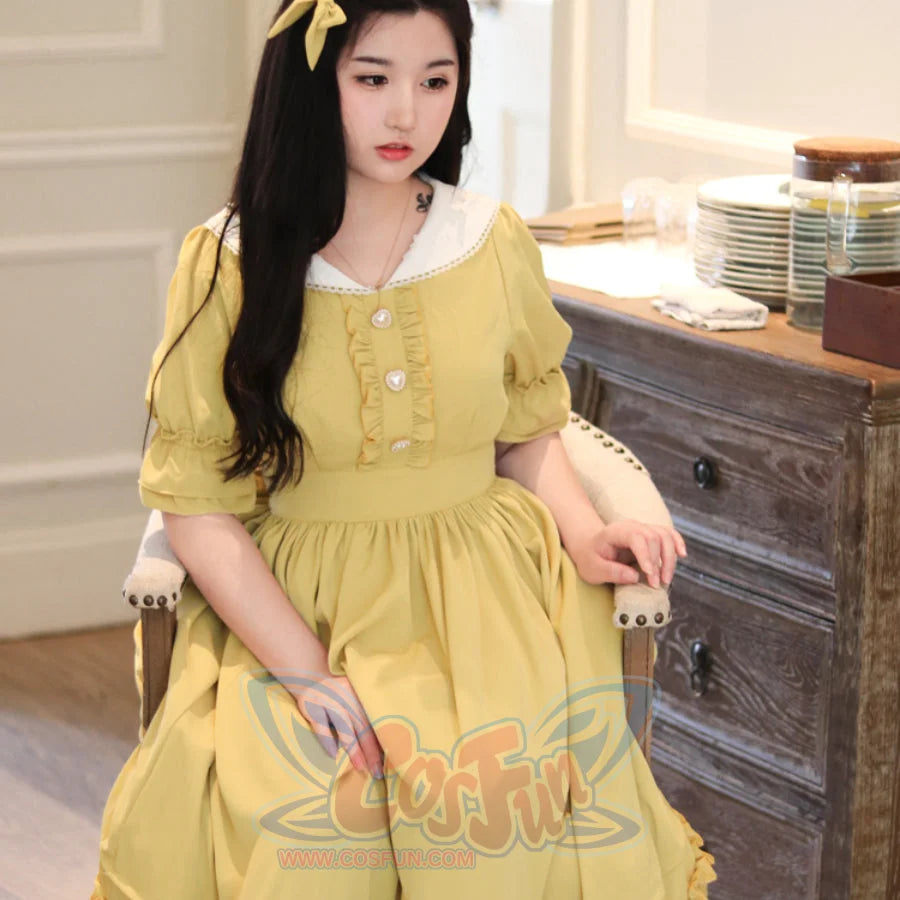 Elegant and Vintage Lolita Slim Dress