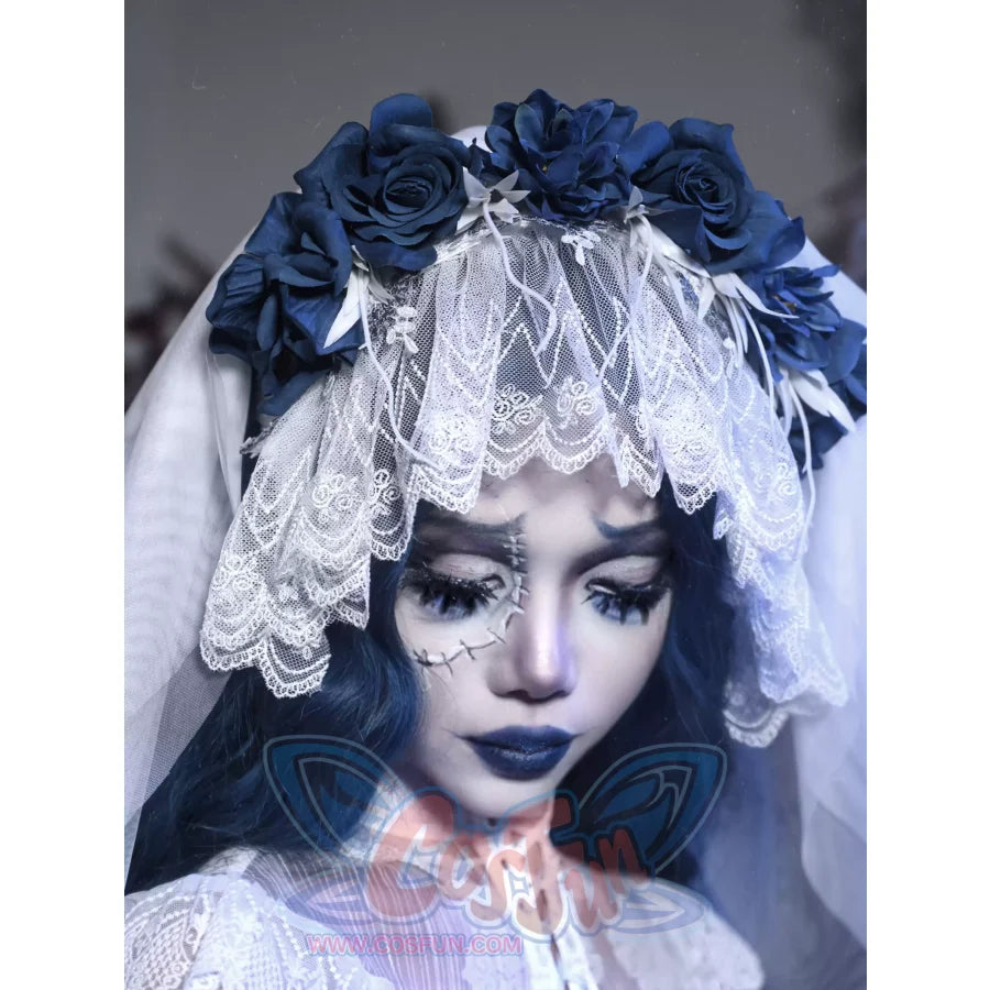 Lace and Ashes Gothic Ribcage Lace Bone Corset Dress Set Autumn - cosfun