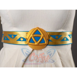 The Legend Of Zelda: Breath The Wild Princess Zelda Dress Cosplay Costumes C08294