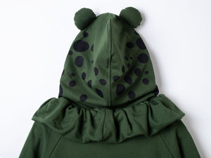READY TO SHIP COSFUN Original Animal Tales: The Frog Prince Green Pullover Hoodie IF0001 FREE SHIPPING