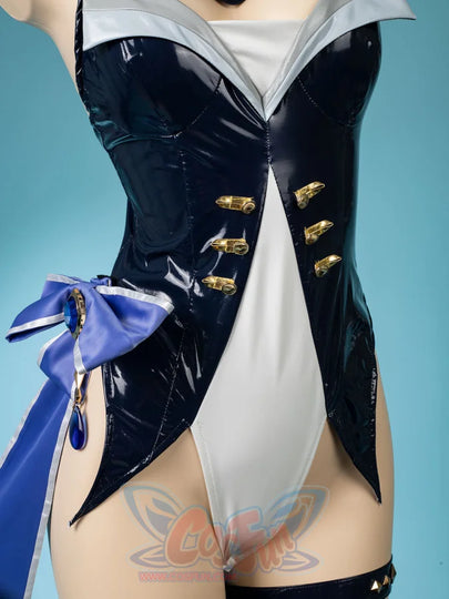 【Free Shipping】Cosfun Original Genshin Impact Furina Derivative Bunny Girl Bodysuit Swimsuit