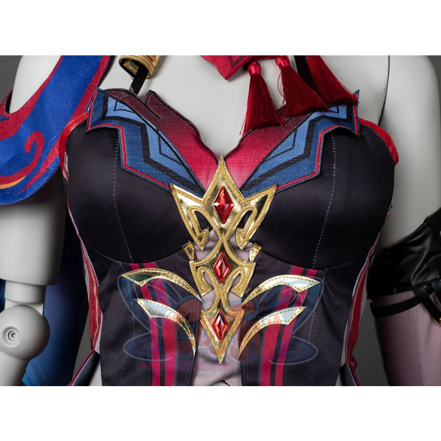 Genshin Impact Chasca Cosplay Costumes C09280 B Costumes