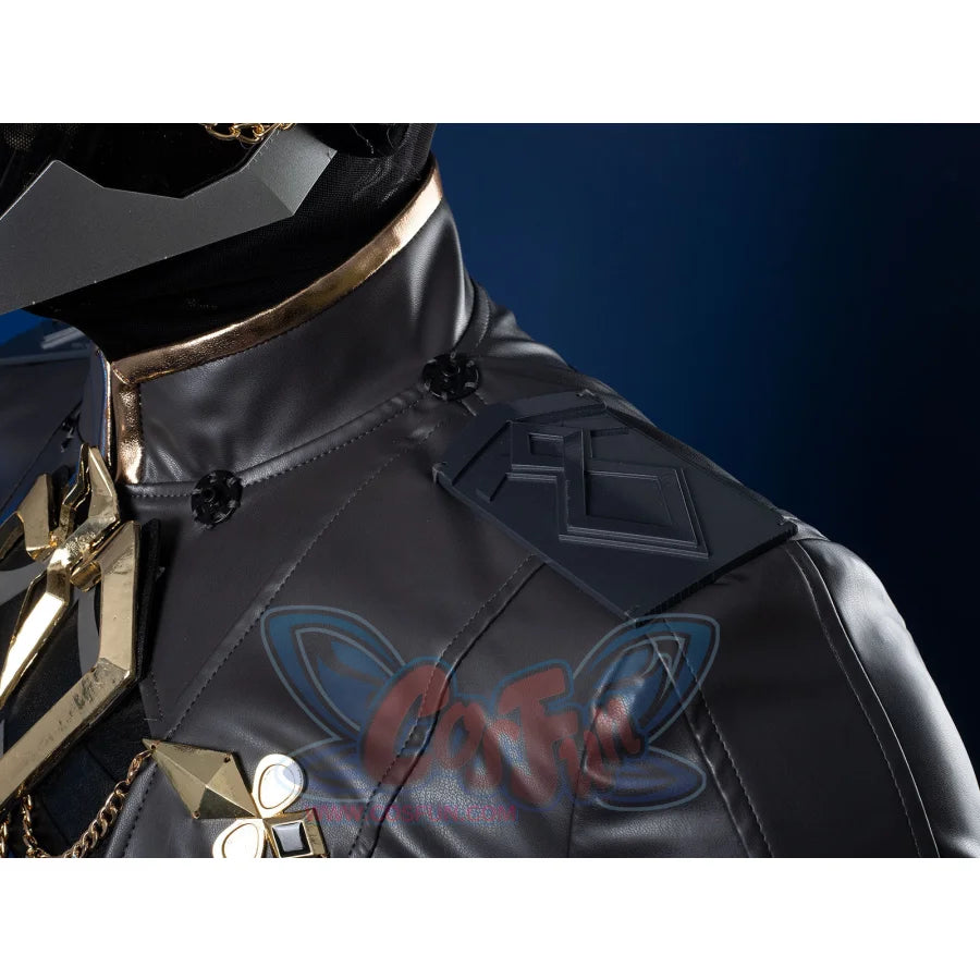 Genshin Impact Fatui Harbinger The Captain Il Capitano Cosplay Costume C09227 AAA Costumes