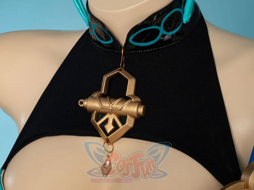 【Ready To Ship】Cosfun Gesnhin Impact Scaramouche Wanderer Derivative Bunny Girl Bodysuit