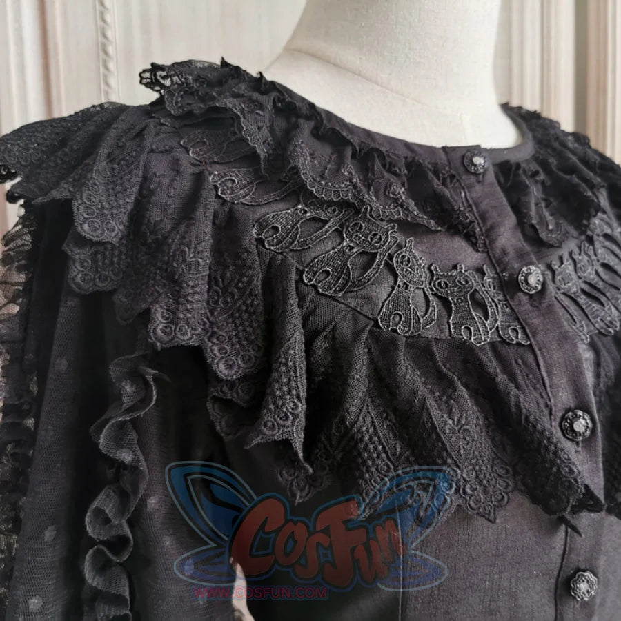 Halloween Gothic Lolita Long Sleeve Shirt S22701