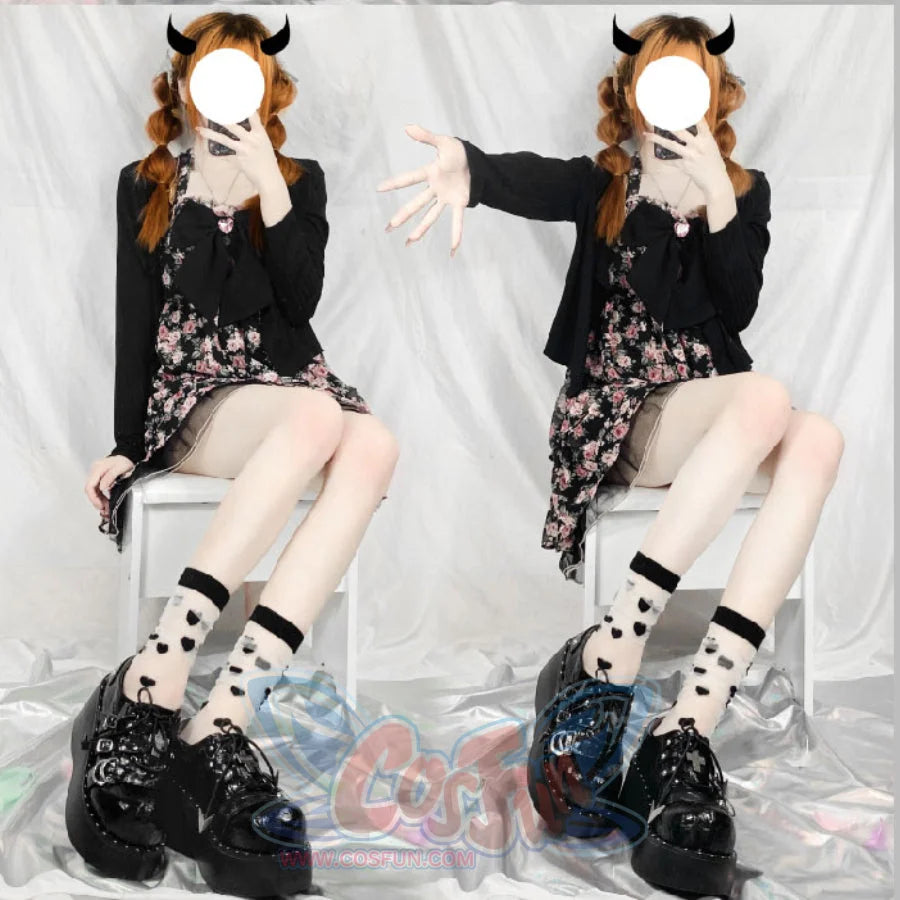 Original Spice Girl Punk Lolita Thick Soled Shoes - cosfun