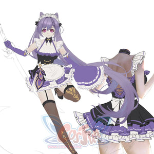 Deposit COSFUN Gesnhin Impact Keqing Derivative Cosplay Costume $1 Costumes