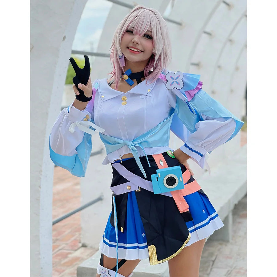 Honkai: Star Rail March 7Th Cosplay Costume C07872E B Costumes